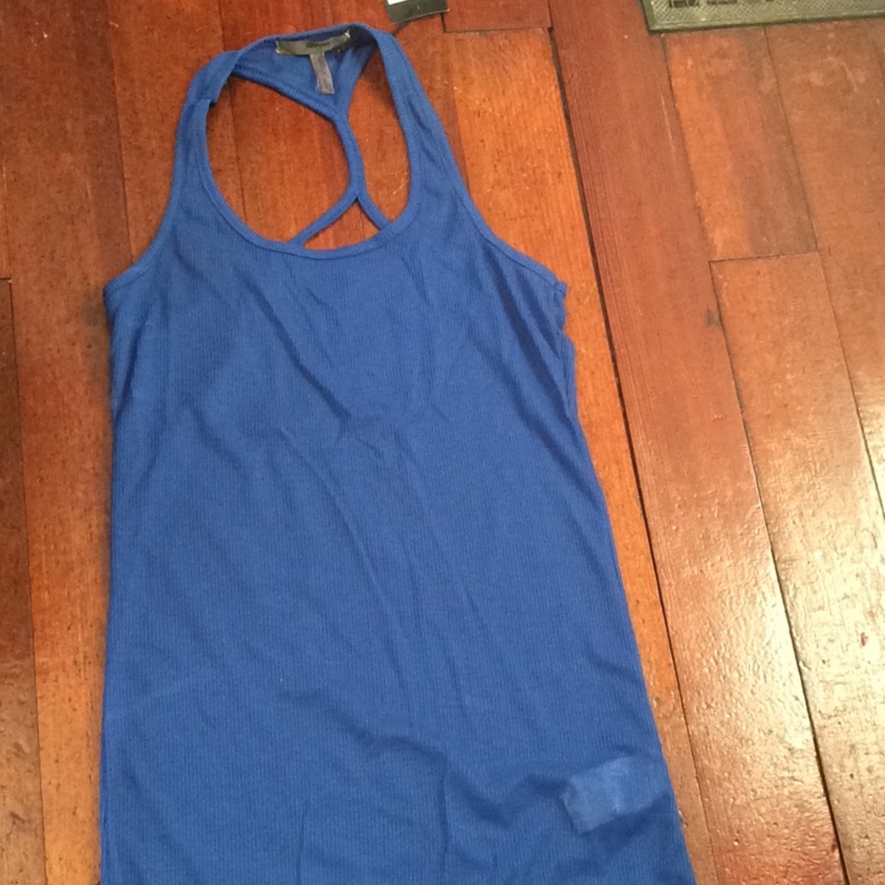 Blue tank top